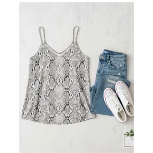 10 items for $20 Sale: Apt. 9 Gray Snake Print Camisole -M